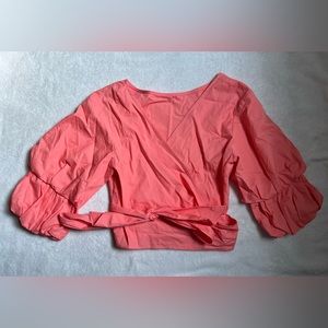 Love Bonito coral blouse XS
